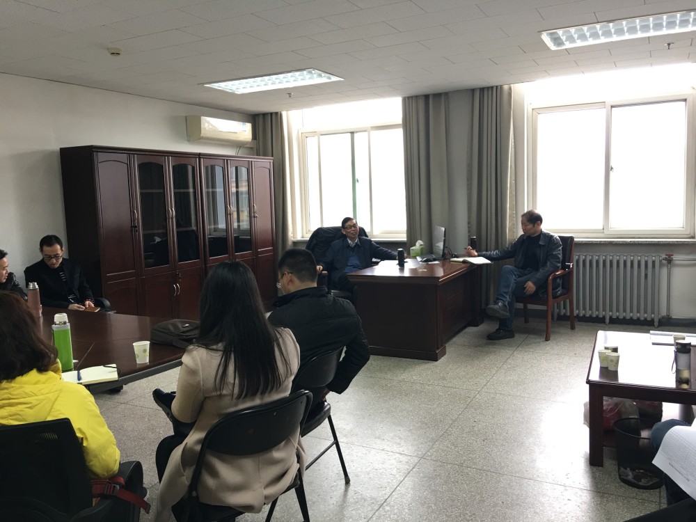 77779193永利官网申报国家自然基金教师与孙九林院士会谈